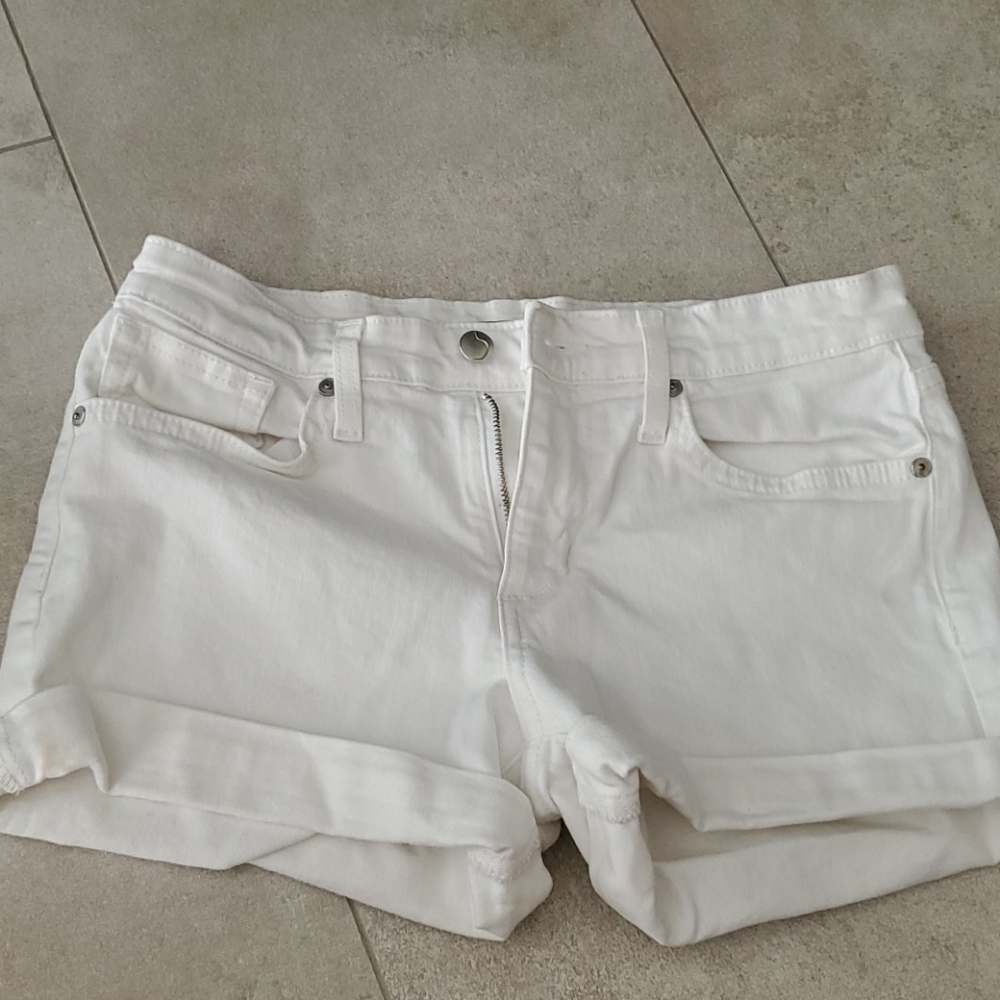 Joe's off white shorts size 26
